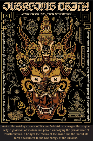 The Dragon Deity [Black/Brown]